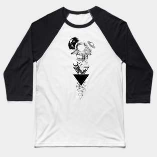 Astronaut Star Baseball T-Shirt